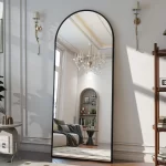Metal Arch Full Length Mirror Floor Mirror Wall-Mounted - Image 33