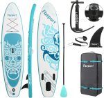 Premium Stand Up Paddle Board, Yoga Board with Durable SUP Accessories & Carry Bag | Wide Stance, Surf Control, Non-Slip Deck, Leash, Paddle and Pump for Youth & Adult - Image 14