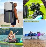 Premium Stand Up Paddle Board, Yoga Board with Durable SUP Accessories & Carry Bag | Wide Stance, Surf Control, Non-Slip Deck, Leash, Paddle and Pump for Youth & Adult - Image 83